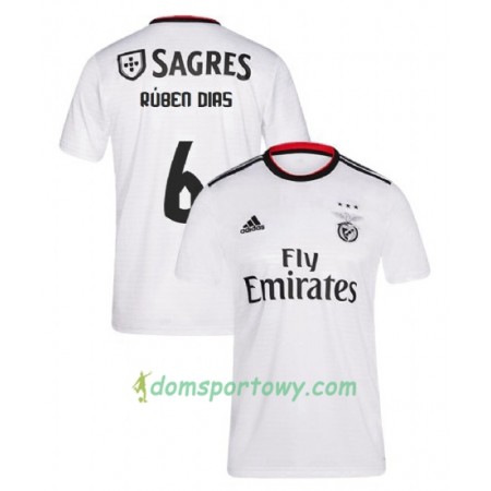 Koszulka Benfica Ruben Dias 6 Wyjazdowe Koszulki Piłkarskie 2018-2019 Krótki Rękaw